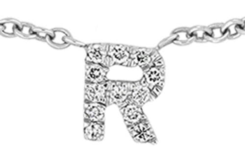 Bony Levy Icon Diamond 'mrs' Charm Bracelet In Silver