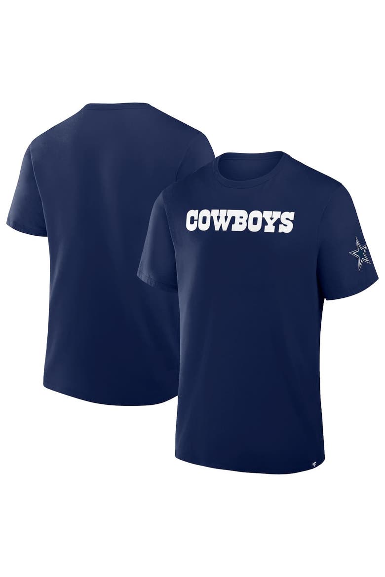Men's Fanatics Navy Dallas Cowboys Option Route Legacy T-Shirt, Main, color, Navy