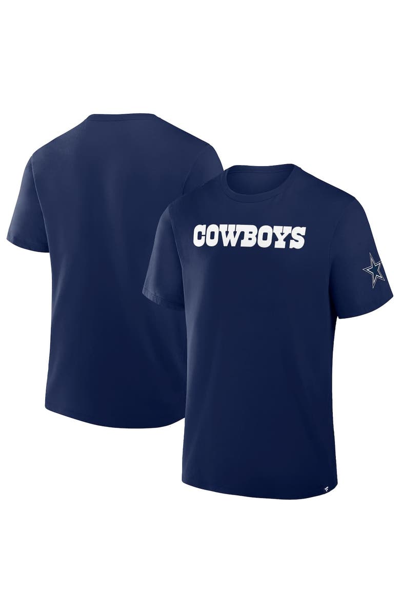 FANATICS Men's Fanatics Navy Dallas Cowboys Option Route Legacy T-Shirt, Main, color, Navy