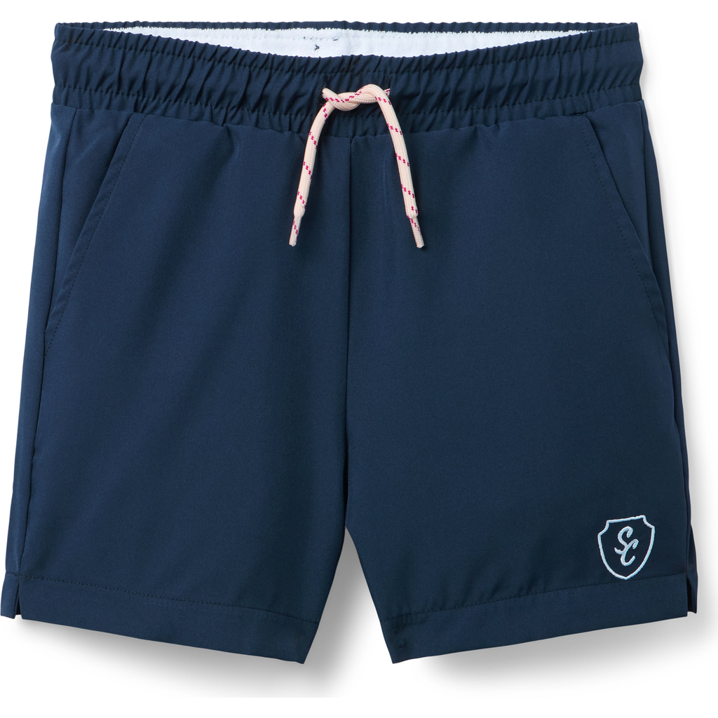 Little Paper Kids Harrison Sport Shorts In Blue
