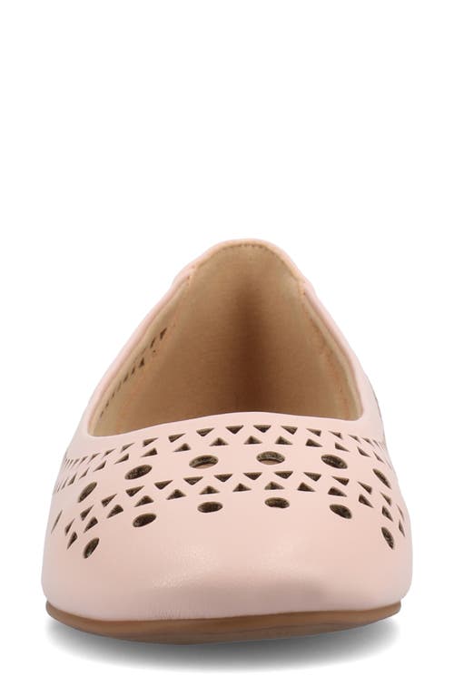 Shop Journee Collection Kamrah Ballet Flat In Pink