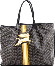 Pre-Owned Goyard Anjou Reversible Tote Printed Coated Canvas GM