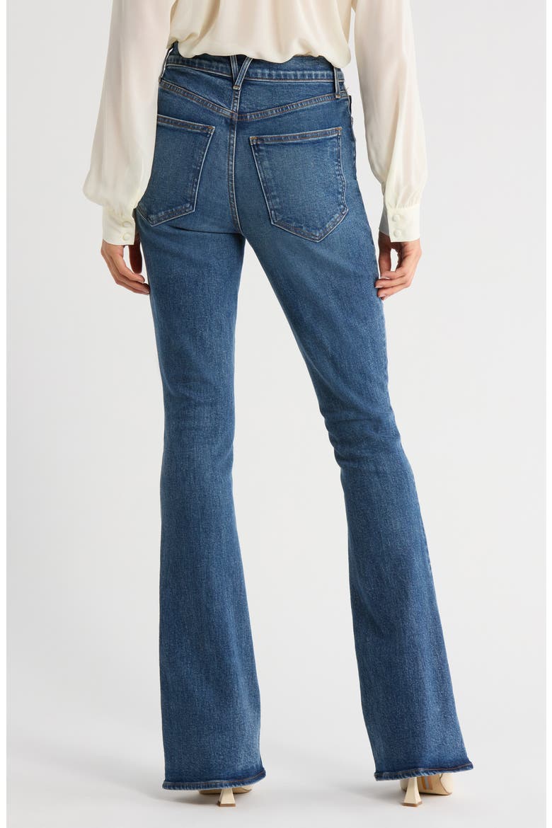 Beverly Flare Jeans, Alternate, color, REBEL BLUE