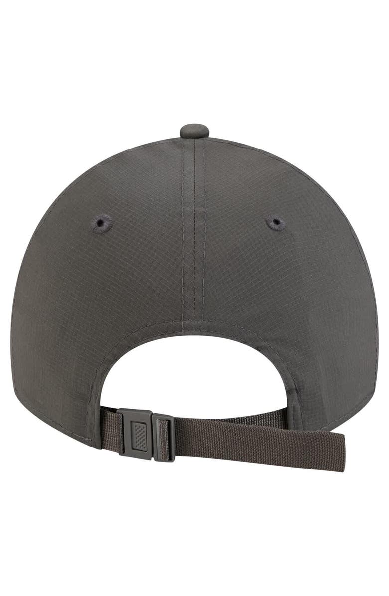 New Era Men's New Era Charcoal Golden State Warriors Active Ripstop 9TWENTY Adjustable Hat, Alternate, color, 