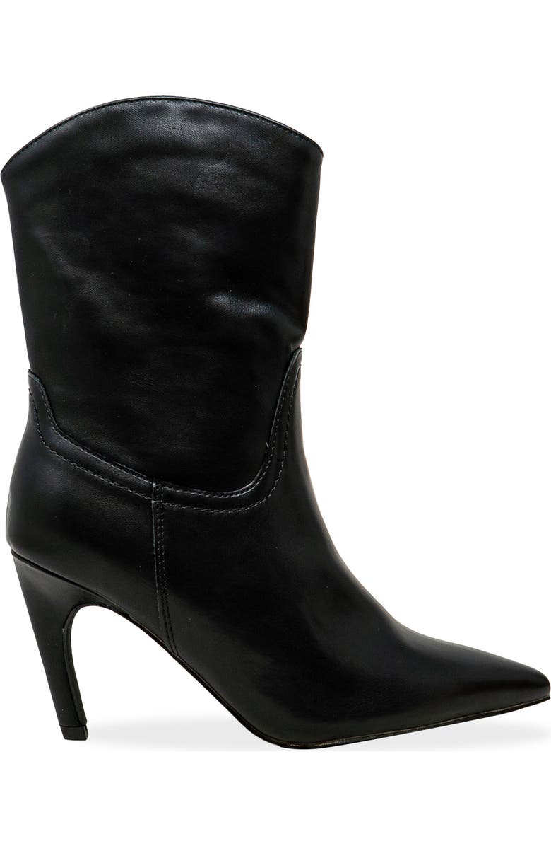 CHASE AND CHLOE Slouch Bootie, Alternate, color, Black