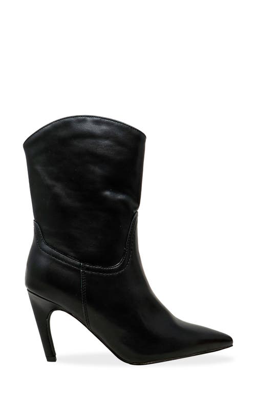 Chase & Chloe Chase And Chloe Slouch Bootie In Black