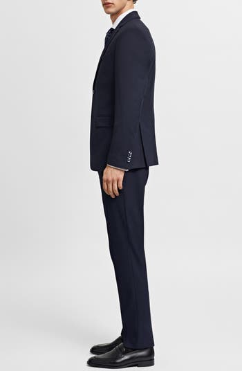 Superslim Fit Flat Front Stretch Dress Pants