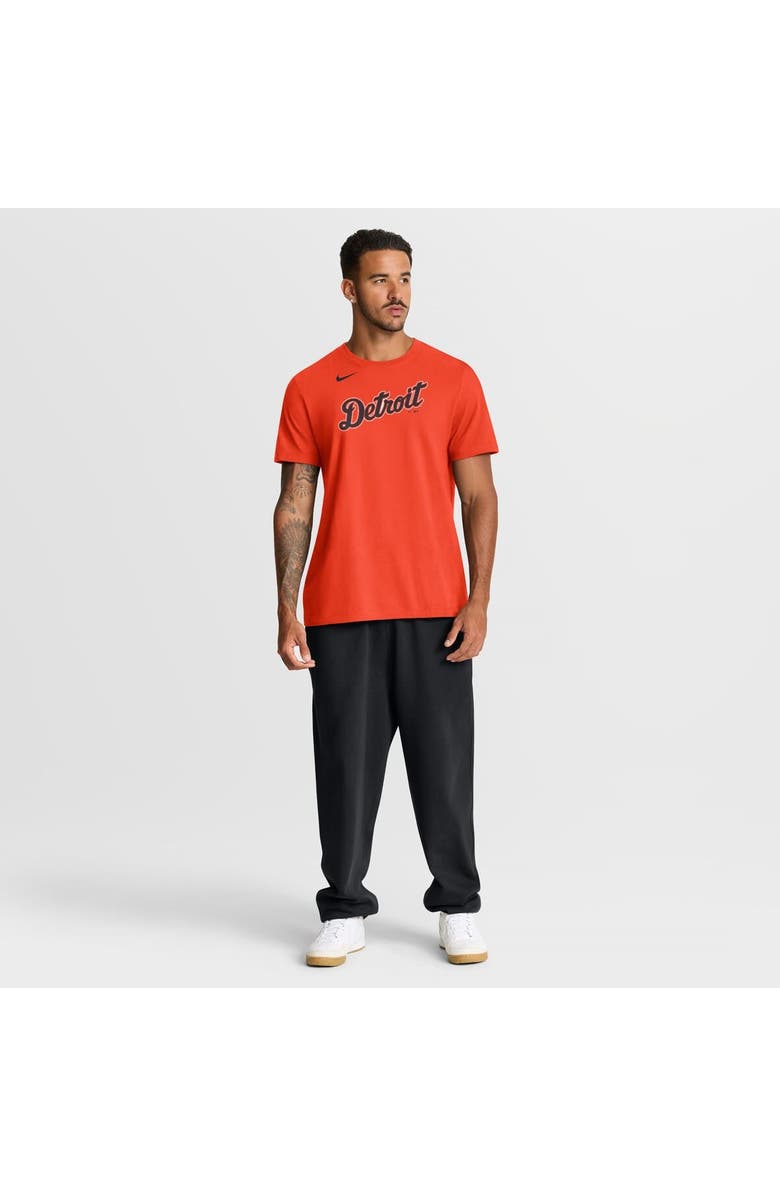 Nike Men's Nike Orange Detroit Tigers Alternate Wordmark T-Shirt, Alternate, color, Orange