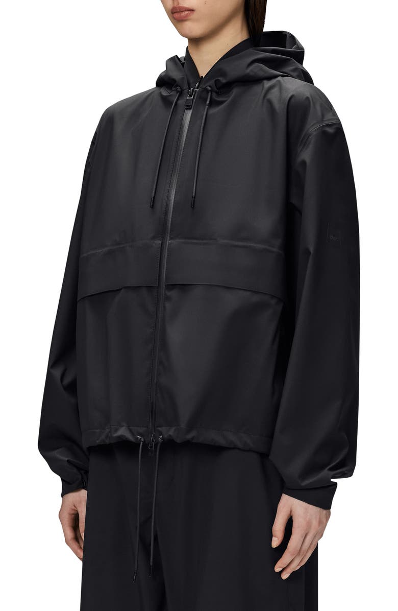 Rains Suva Hardshell Rain Jacket, Main, color, Black