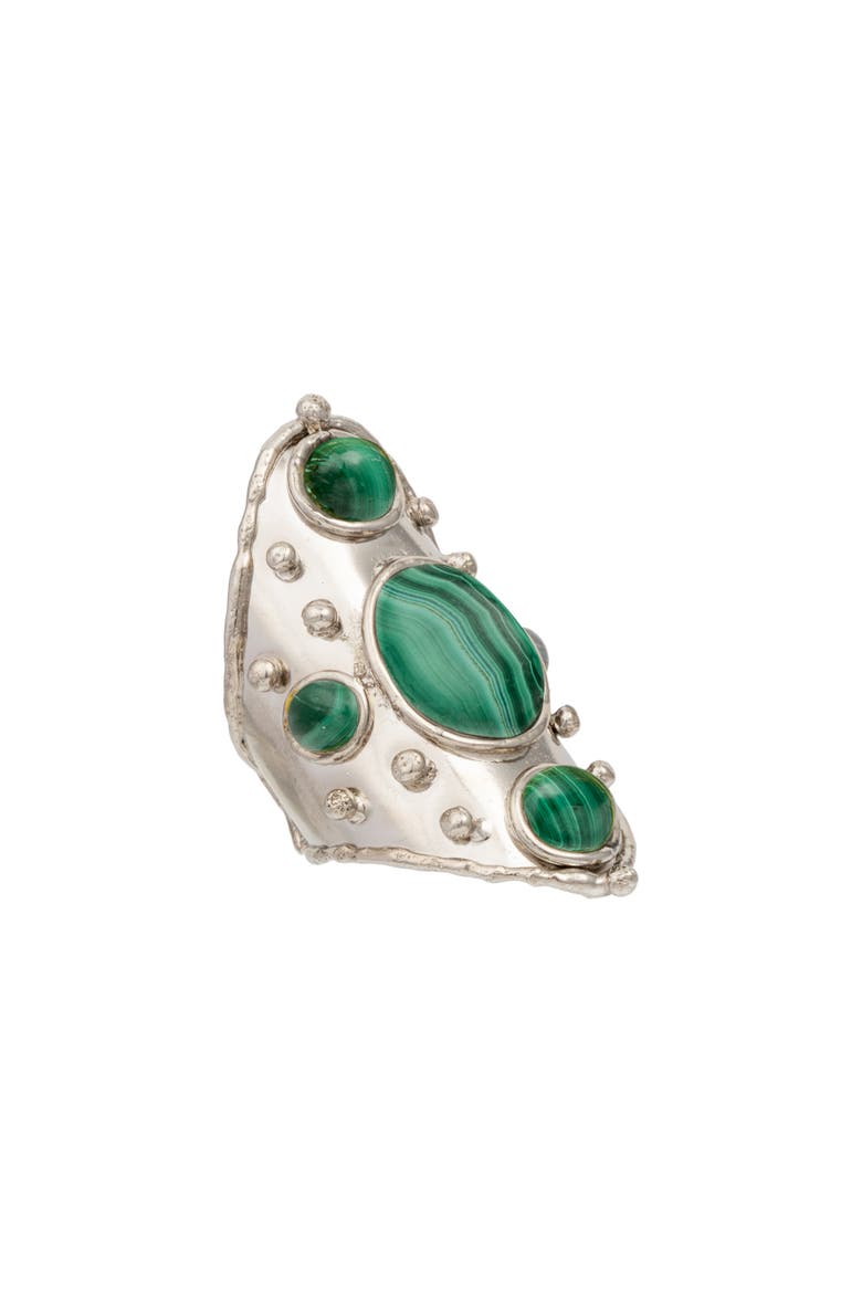 Little Byzance Ring, Main, color, GREEN