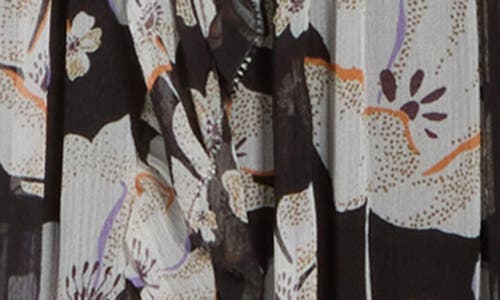 Joie Lyall Shirred Silk Gown