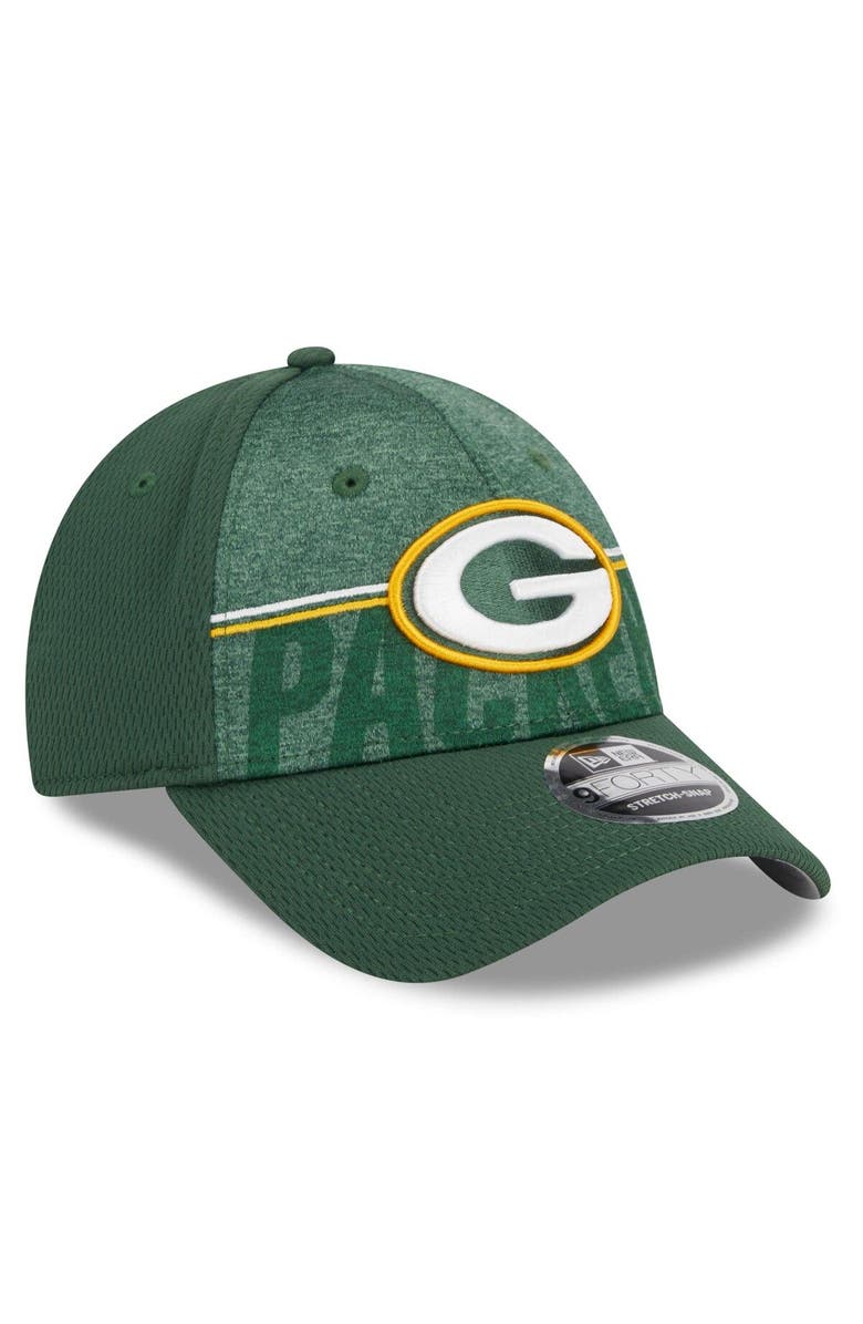 New Era Men's New Era Green Green Bay Packers 2023 NFL Training Camp 9FORTY Adjustable Hat, Alternate, color, 
