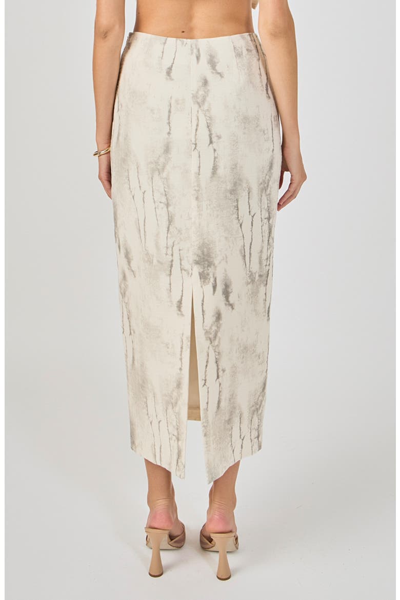 High Waist Maxi Skirt, Alternate, color, SAND