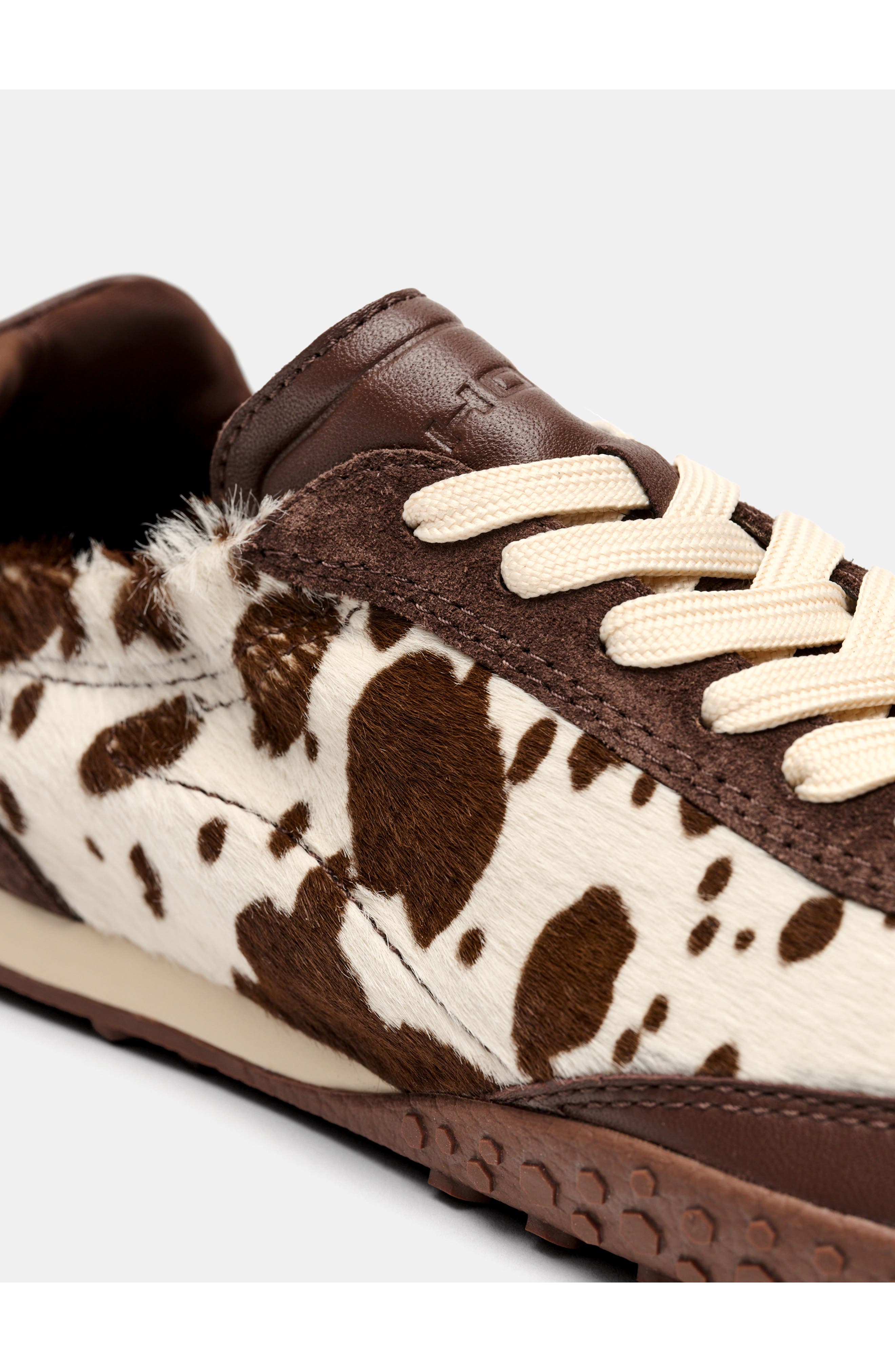 Bridge Genuine Calf Hair Sneaker, Alternate, color, ANIMAL PRINT