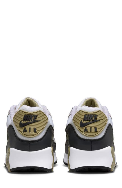 Nike Air Max 90 Sneaker In Light Bone/cave Stone/olive