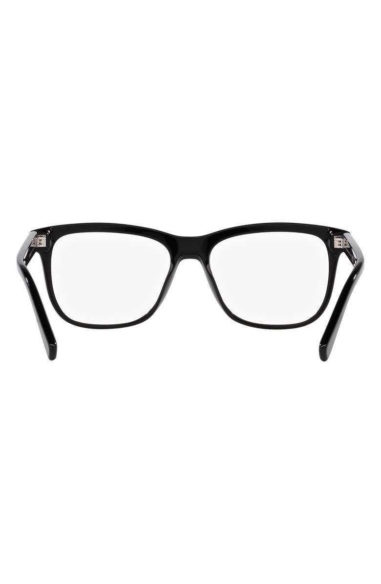 Dolce&Gabbana 51mm Rectangular Optical Glasses, Alternate, color, 