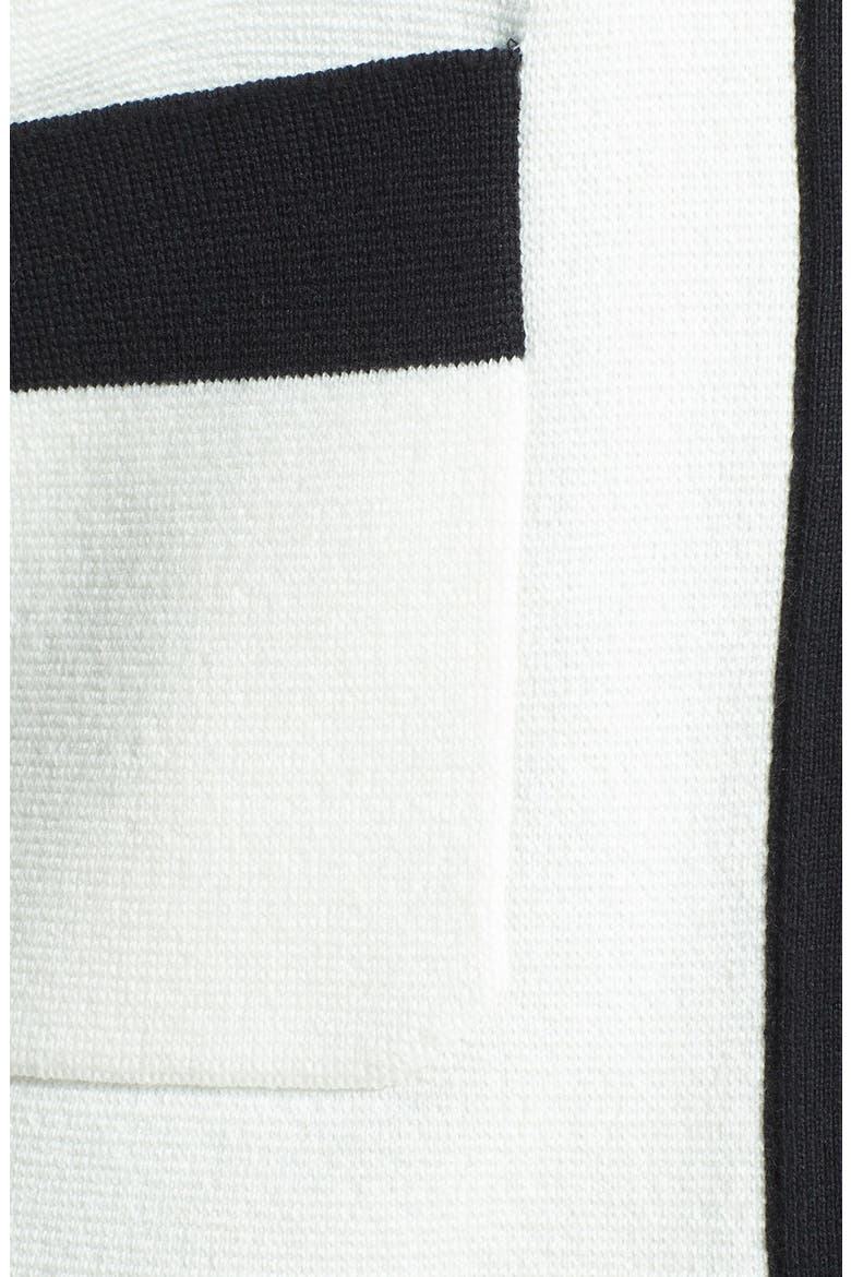 'baxter' colorblock ponte jacket, Alternate, color, CREAM