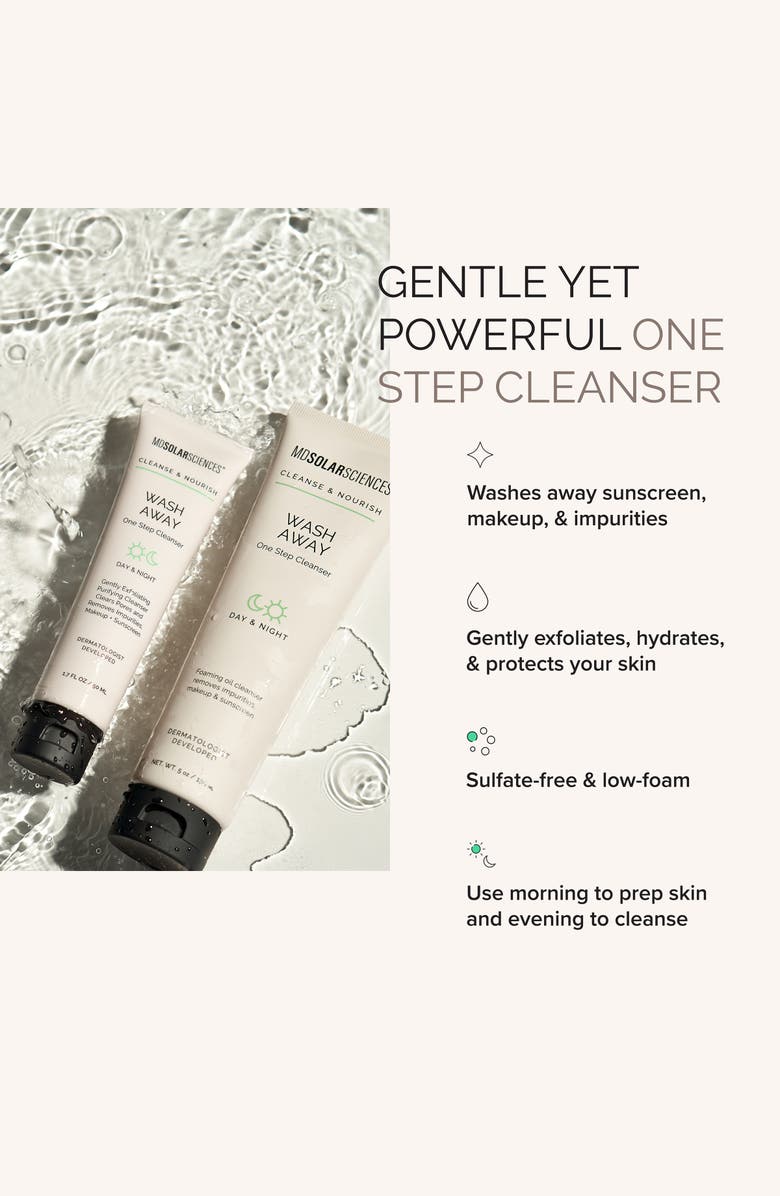 MDSolarSciences Wash Away Cleanser, Alternate, color, NO COLOR