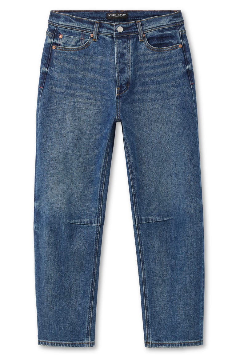The Current High Waist Barrel Leg Jeans, Alternate, color, LAST CALL