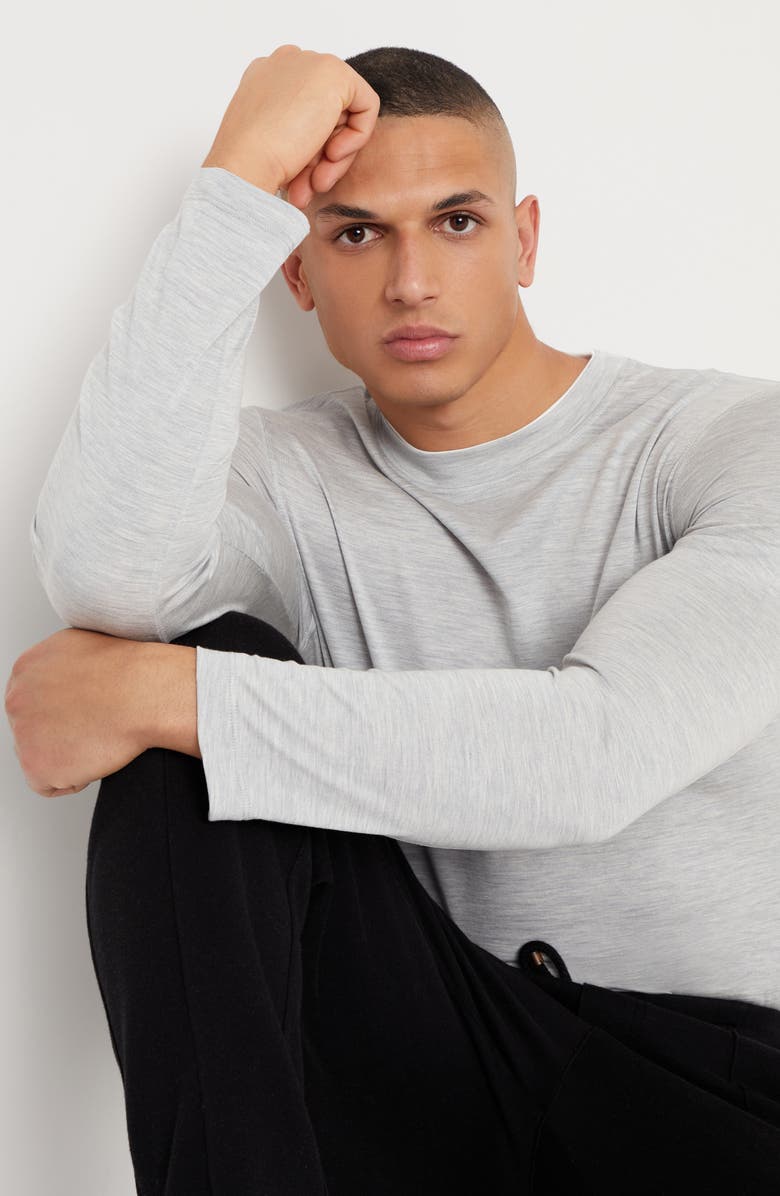 Brunello Cucinelli Lightweight jersey T-shirt, Alternate, color, 