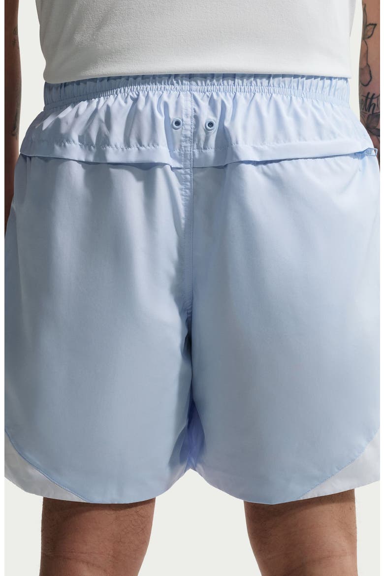 Windrunner Lightweight Woven Shorts, Alternate, color, HYDROGEN BLUE/ WHITE