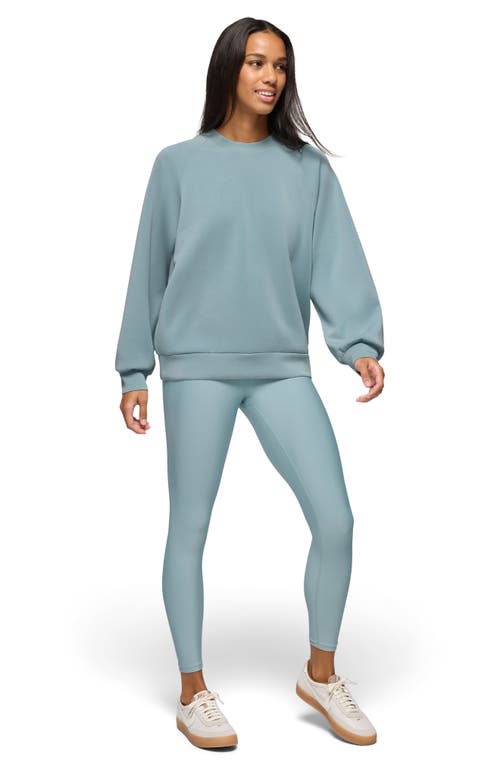 Prana Shea Crewneck Sweatshirt In Saltwater