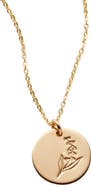 MADE BY MARY May Birth Flower Necklace