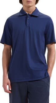 Bugatchi Three Button Performance Polo