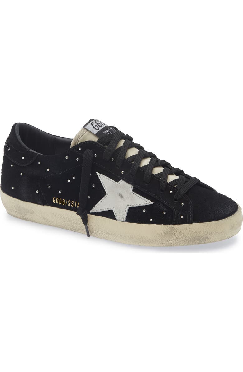 Golden Goose Super-Star Low Top Sneaker, Main, color, Black/White/Beige