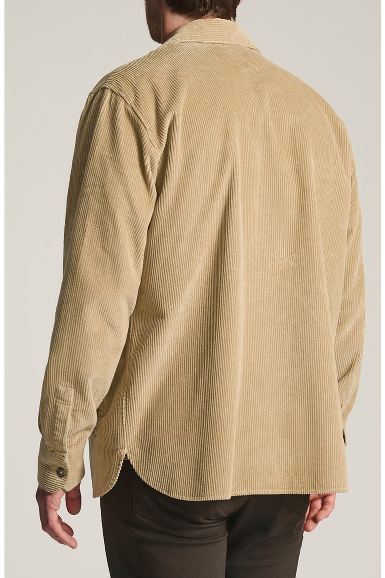 Corduroy Overshirt, Alternate, color, ALUMINUM