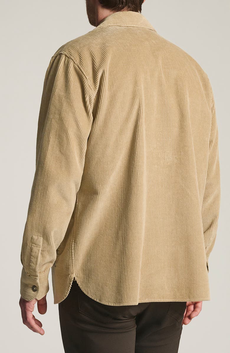 34 Heritage Corduroy Overshirt, Alternate, color, Aluminum