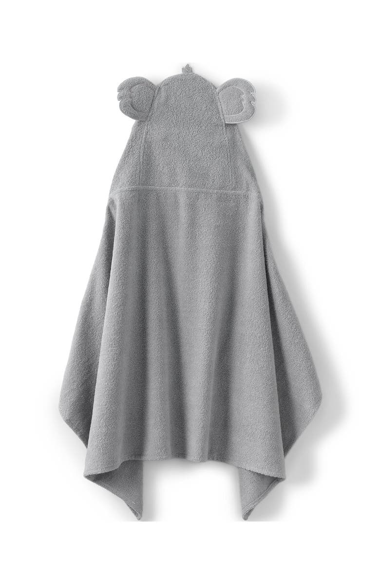 Lands' End Kids Cotton Hooded Towel, Alternate, color, 