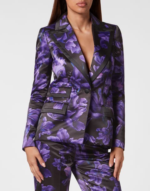 Blazer Flowers Women