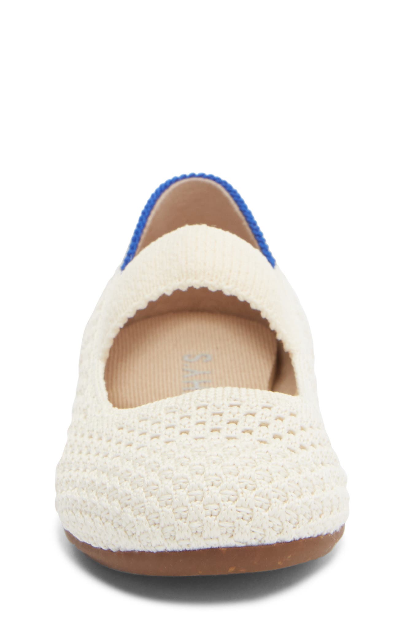 Rothy's Kids' Mary Jane Flat, Alternate, color, White Open-Knit