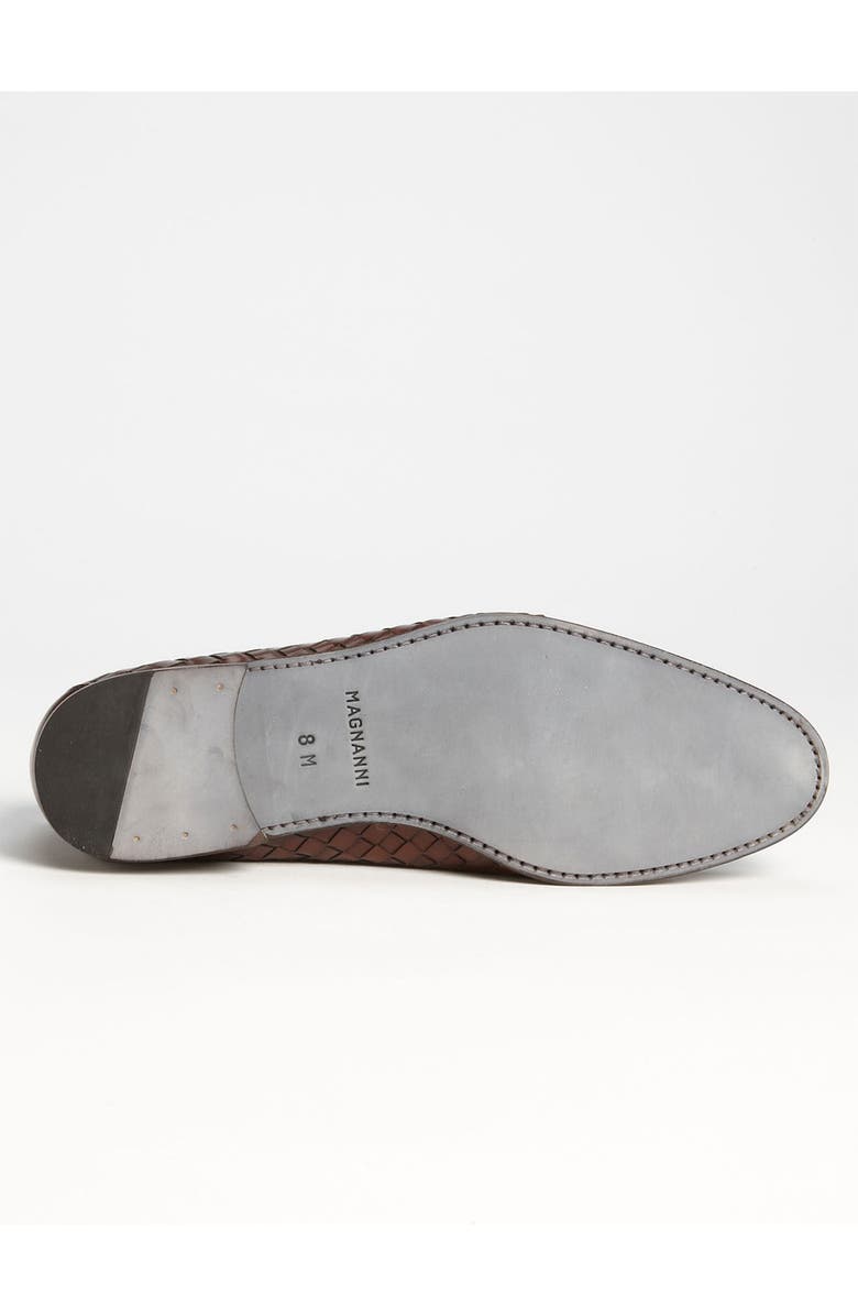 Magnanni 'Oscar' Woven Tassel Loafer, Alternate, color,
