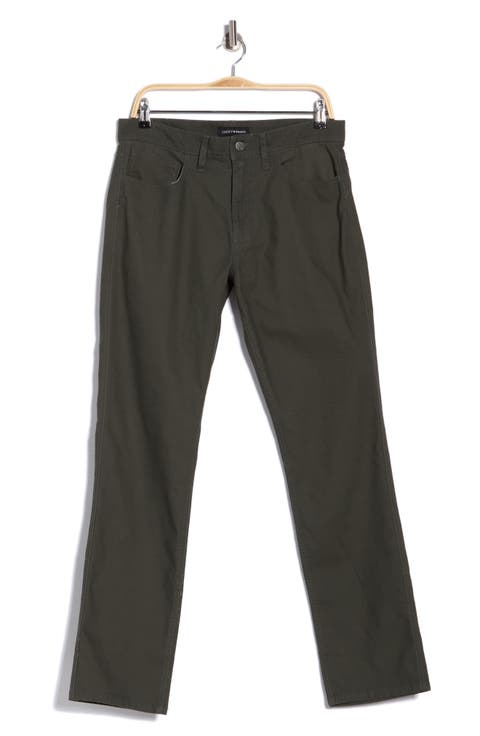 Cotton Stretch Canvas Pants