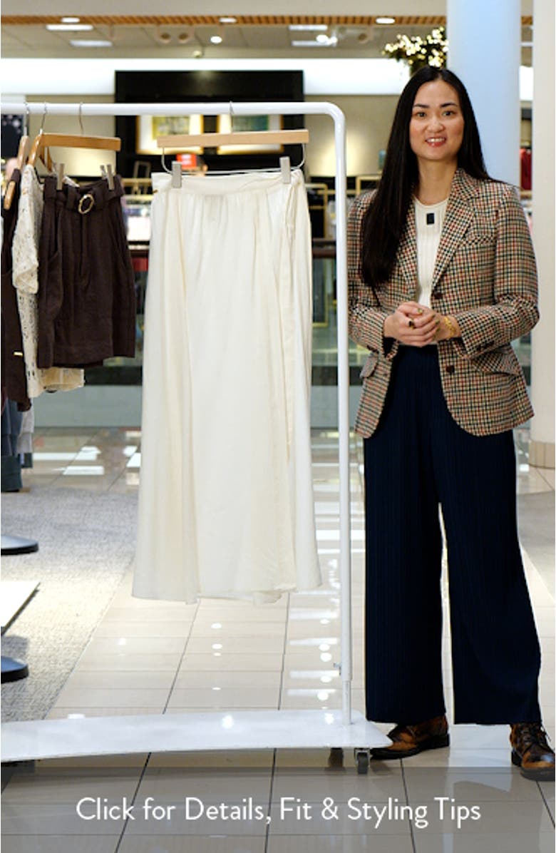 Louise Side Tie Cover-Up Maxi Skirt, sales video thumbnail