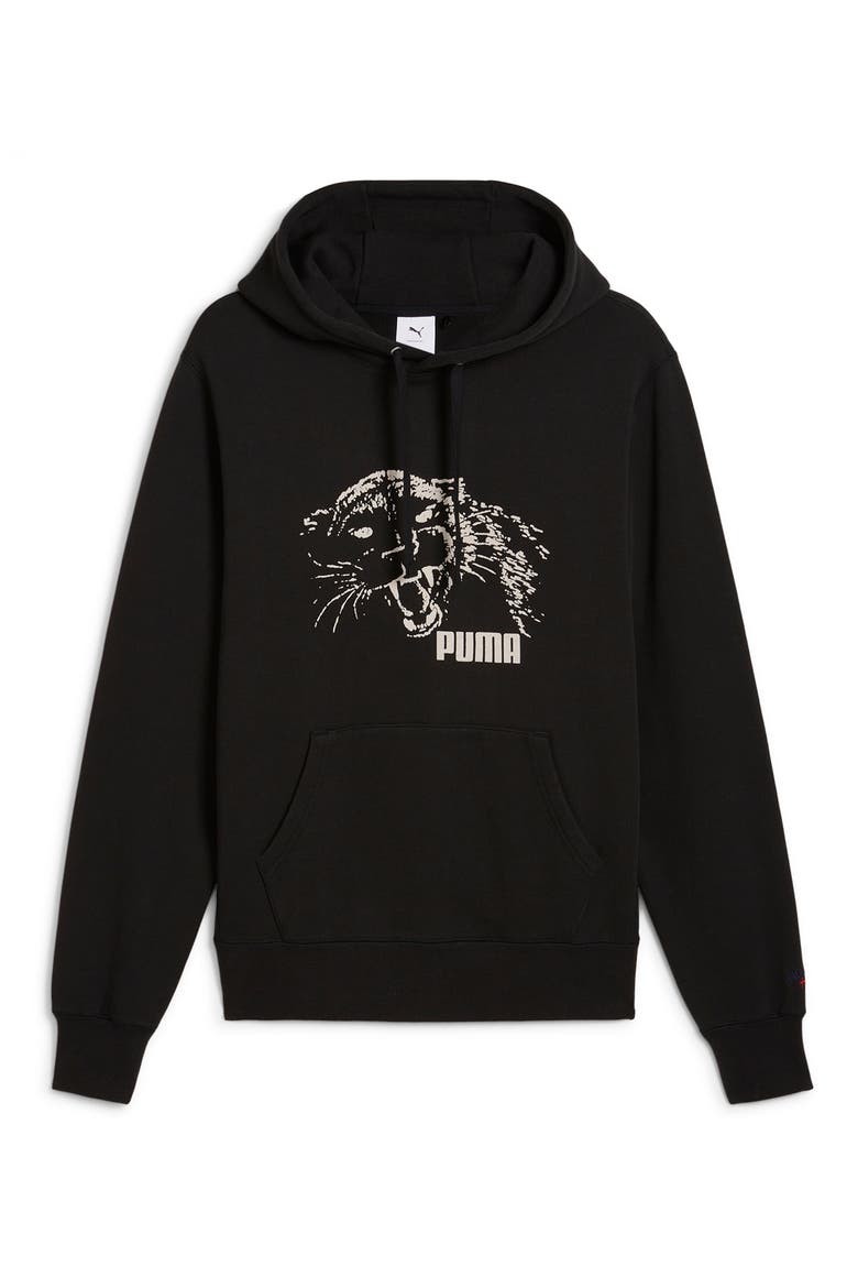 x Noah Logo Graphic Hoodie, Main, color, PUMA BLACK