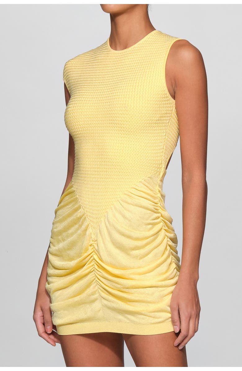 Et Ochs Ingrid Knit Mini Dress, Alternate, color, Butter