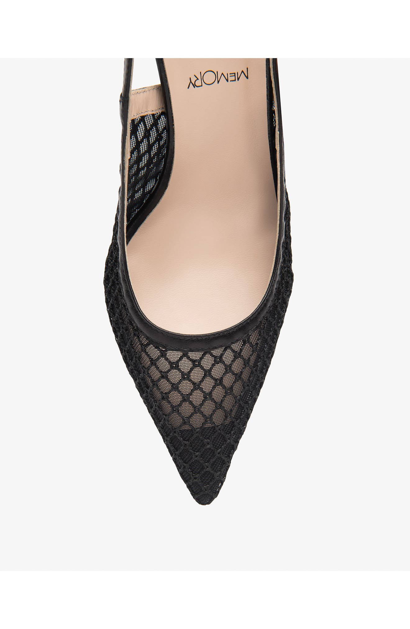 NeroGiardini Slingback Pointed Toe Pump, Alternate, color, Black