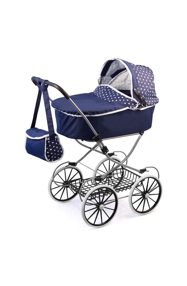 Bayer Design Classic Deluxe Pram Blue
White Includes Shoulder Bag, Main, color, Blue