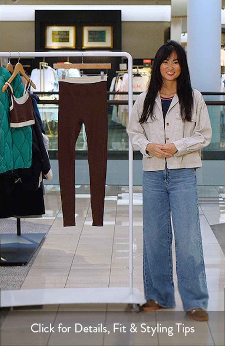 Ribbed Layered Leggings, sales video thumbnail