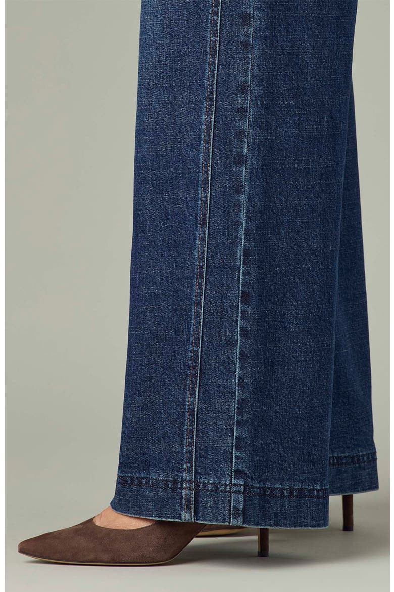 Gracie Skyrise Double Side Seam Wide Leg Jeans, Alternate, color, INDIGO