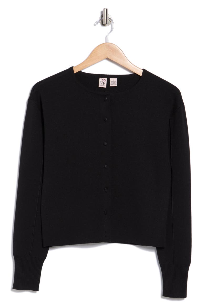 Asher Cardigan, Alternate, color, BLACK