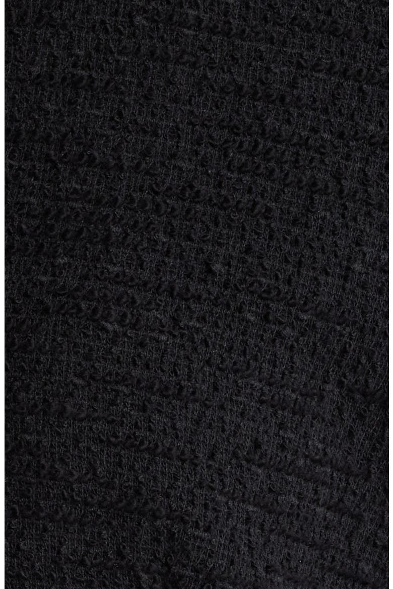 Jopana Double Breasted Tweed Jacket, Alternate, color, BLK