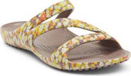 CROCS Kadee II Retro Floral Slide Sandal