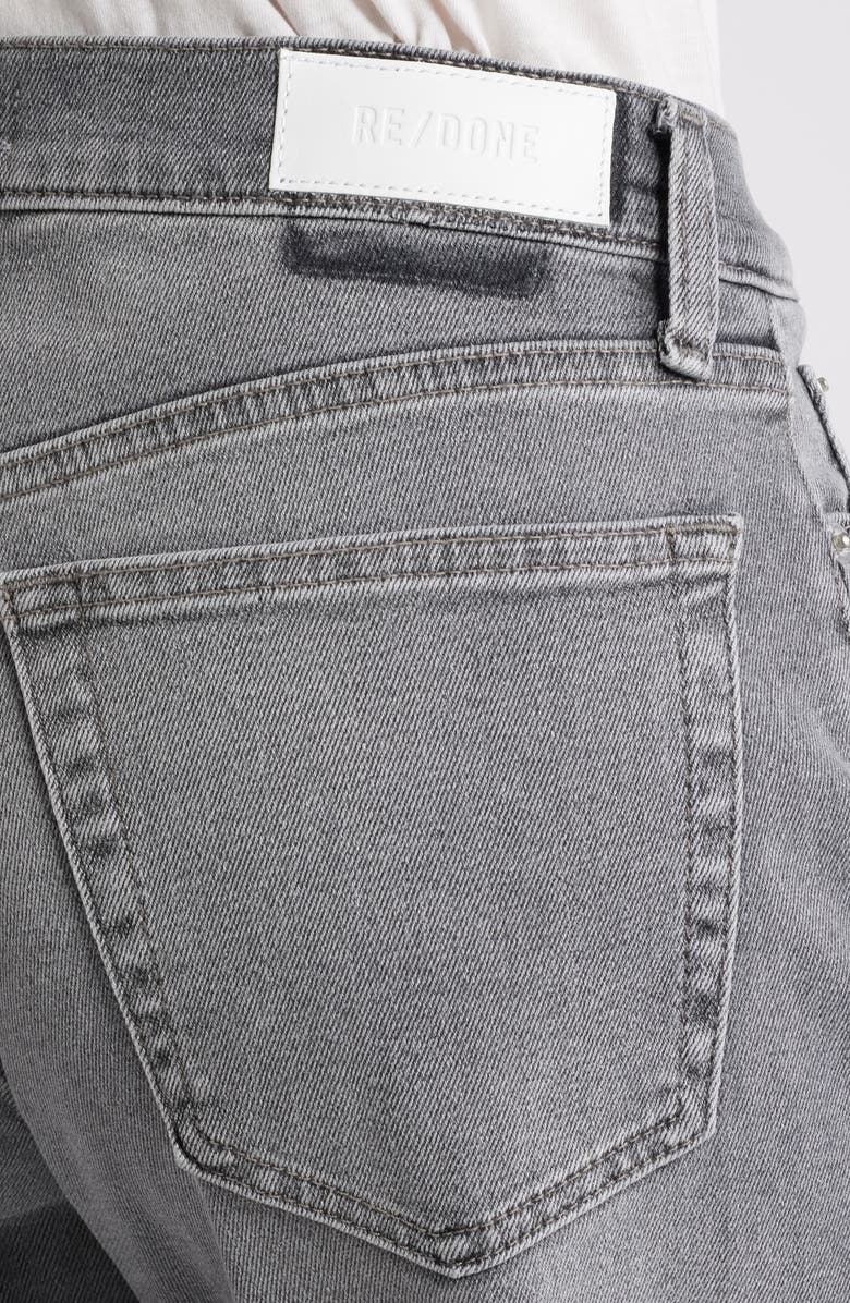 Re/Done Mid Rise Wide Leg Jeans, Alternate, color,