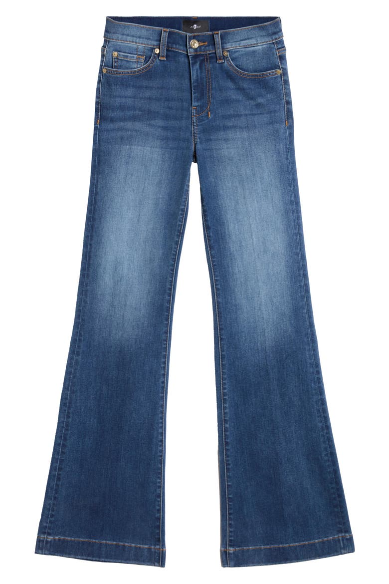 Dojo Flare Jeans, Alternate, color, GALE