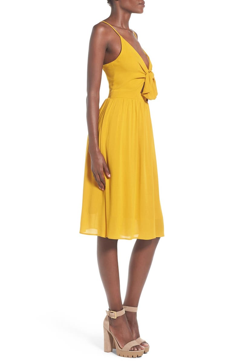 Leith Tie Front Dress, Alternate, color,