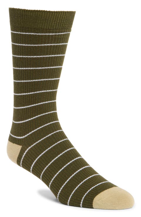 Everyday Stripe Cotton Blend Socks